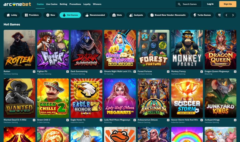 Screenshot 2025-07-07 124923 - Jackpot Raven Arcanebet Game Library